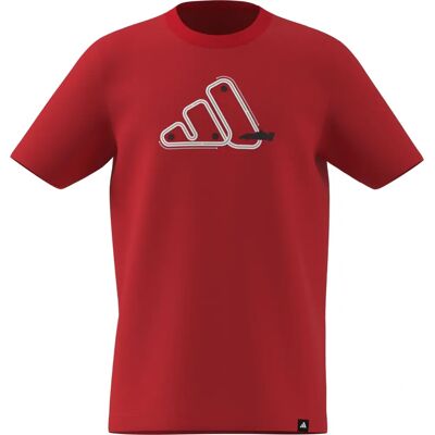 T-shirt Camouflage Adidas pour Enfants - Rouge - T-shirt - Publicité T-shirt Camouflage Adidas pour Enfants - Rouge - T-shirt - Publicité