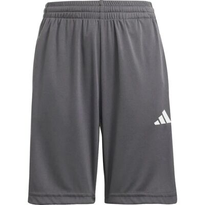 ADIDAS - Train Essentials 3-Stripes Shorts - GREFIV/WHITE - Shorts ADIDAS - Train Essentials 3-Stripes Shorts - GREFIV/WHITE - Shorts