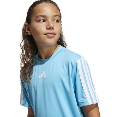 Gyerekeknek szóló sportos Bright Cyan poliészter újrahasznosított Gyerekeknek szóló sportos Bright Cyan poliészter újrahasznosított