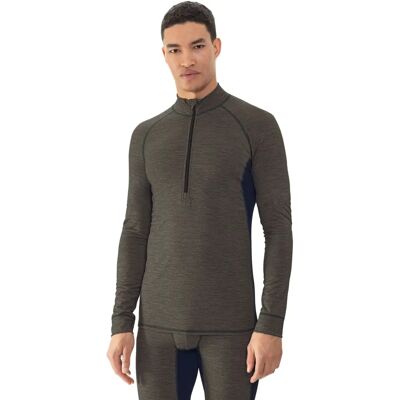 mey L Olive Beech Langarm Sport T-Shirt - T-Shirt mey L Olive Beech Langarm Sport T-Shirt - T-Shirt