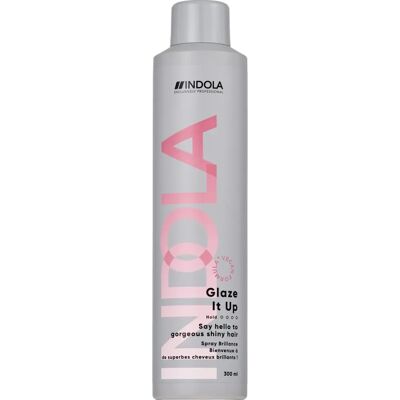 Indola Glaze It Up Spray pentru păr - Strălucire strălucitoare - Tip de păr Indola Glaze It Up Spray pentru păr - Strălucire strălucitoare - Tip de păr