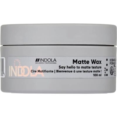 Indola Mattwachs - Haarwachs - Starker Halt - Mattes Finish Indola Mattwachs - Haarwachs - Starker Halt - Mattes Finish