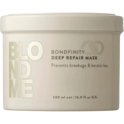 Schwarzkopf Bondfinity Haarbehandlung - Blond, Tiefenreparatur, 500ml Schwarzkopf Bondfinity Haarbehandlung - Blond, Tiefenreparatur, 500ml