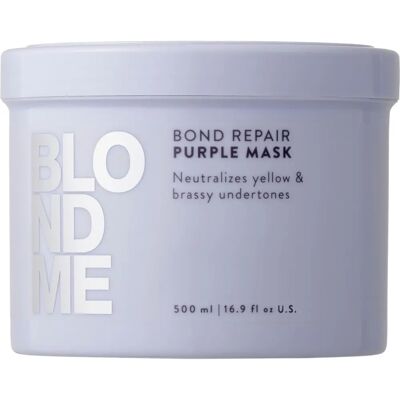 Schwarzkopf Blondme Bond Repair Purple Treatment - Haartreatment Schwarzkopf Blondme Bond Repair Purple Treatment - Haartreatment
