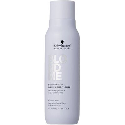 Schwarzkopf Blondme Bond Repair Purple Conditioner (250ml) Schwarzkopf Blondme Bond Repair Purple Conditioner (250ml)