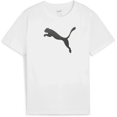 Puma Jugend-Sportshirt - Baumwoll-Jerseystoff - teamRISE Logo Jersey Cotton Jr Puma Jugend-Sportshirt - Baumwoll-Jerseystoff - teamRISE Logo Jersey Cotton Jr