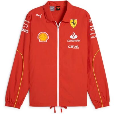 Puma 2024 Ferrari Team Jacke - Rot - Erwachsene Puma 2024 Ferrari Team Jacke - Rot - Erwachsene
