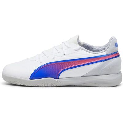 PUMA King Match IT Hallenschuhe - Weiß - Sportlicher Schnitt PUMA King Match IT Hallenschuhe - Weiß - Sportlicher Schnitt