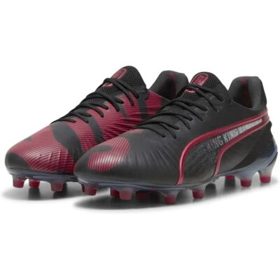 Puma King Ultimate Launch Firm Ground Fußballschuhe - Schwarz/Rot - 8 Puma King Ultimate Launch Firm Ground Fußballschuhe - Schwarz/Rot - 8