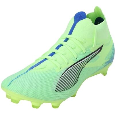 Botas de fútbol Puma Ultra 5 Match Mujeres - Verde/Blanco/Azul - Comodidad deportiva Botas de fútbol Puma Ultra 5 Match Mujeres - Verde/Blanco/Azul - Comodidad deportiva