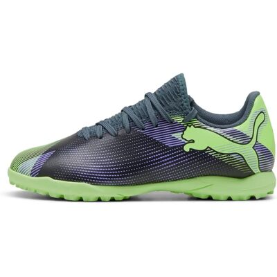 Puma Future 7 Play Jr Tt Grigio/Maglia/Verde - Scarpe sportive Puma Future 7 Play Jr Tt Grigio/Maglia/Verde - Scarpe sportive