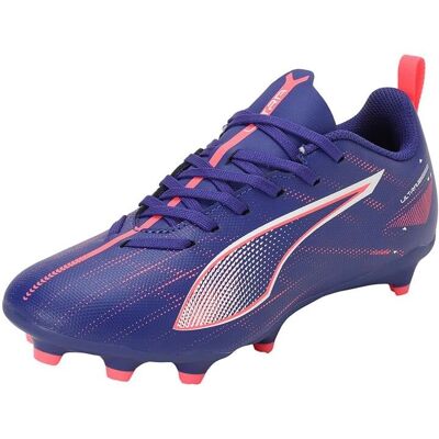 Buty Piłkarskie Dziecięce Puma Ultra Play - Twarda Powierzchnia - Fioletowo/Biało/Orange - 13K Buty Piłkarskie Dziecięce Puma Ultra Play - Twarda Powierzchnia - Fioletowo/Biało/Orange - 13K