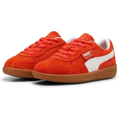 Baskets Puma Palermo Rouge Blanc Enfant - Baskets - Publicité Baskets Puma Palermo Rouge Blanc Enfant - Baskets - Publicité