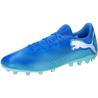 PUMA Future 7 Play MG Football Shoes - Blue/Mint - Soccer Shoes PUMA Future 7 Play MG Football Shoes - Blue/Mint - Soccer Shoes