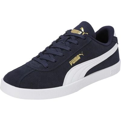 Buty PUMA Navy z nubuku - Męskie Niskie Buty PUMA Navy z nubuku - Męskie Niskie