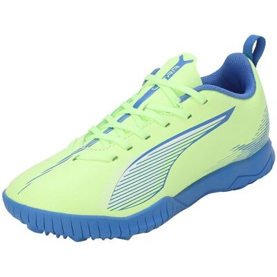 Bottes de football Puma Ultra Play Junior - Vert/Bleu - 5.5 - Publicité Bottes de football Puma Ultra Play Junior - Vert/Bleu - 5.5 - Publicité