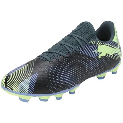 Puma Future 7 Play Fotbollsskor - Grå/Lila/Grön - 10 Puma Future 7 Play Fotbollsskor - Grå/Lila/Grön - 10