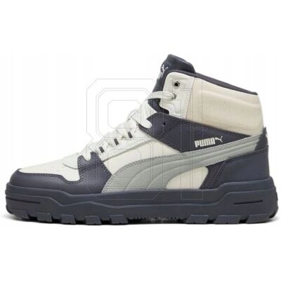Παπούτσια Puma Rebound Abrupt γκρι δέρμα - Παπούτσια Παπούτσια Puma Rebound Abrupt γκρι δέρμα - Παπούτσια