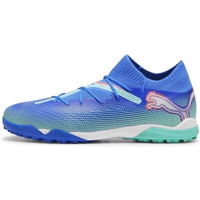 Buty piłkarskie Puma Future 7 Pro Cage - Niebieskie Buty piłkarskie Puma Future 7 Pro Cage - Niebieskie