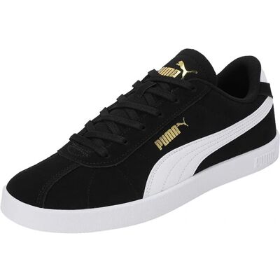 Puma Unisex Club 2 Baskets Noires - Daim - Sneakers Puma Unisex Club 2 Baskets Noires - Daim - Sneakers