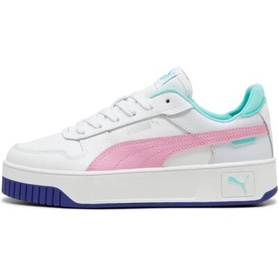Puma Carina Street Läder Sneakers Vita - Sneakers Puma Carina Street Läder Sneakers Vita - Sneakers