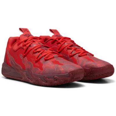 Puma Mb.03 Lo Team Rouge - Chaussures de Basketball - Publicité Puma Mb.03 Lo Team Rouge - Chaussures de Basketball - Publicité