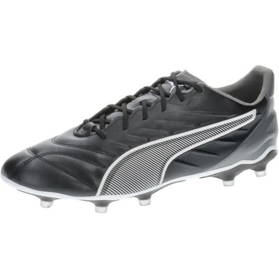 Puma King Pro Firm Ground Fußballschuhe - Schwarz/Weiß - 9,5 Puma King Pro Firm Ground Fußballschuhe - Schwarz/Weiß - 9,5