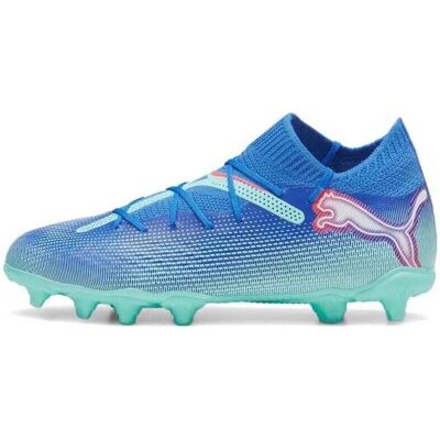 Puma - FUTURE 7 PRO FG/AG JR - Azul - Botas de fútbol Puma - FUTURE 7 PRO FG/AG JR - Azul - Botas de fútbol