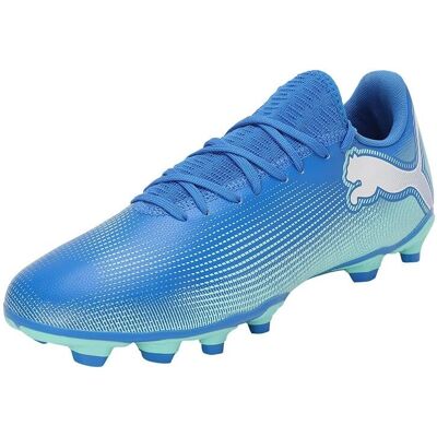 Puma Future 7 Play Blaue Wht Grüne Fußballschuhe - Sportschuhe Puma Future 7 Play Blaue Wht Grüne Fußballschuhe - Sportschuhe
