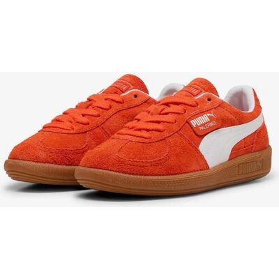 Puma Palermo Skor - Casual, Röd, Platt, Snörning Puma Palermo Skor - Casual, Röd, Platt, Snörning