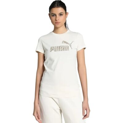 Puma Ess+ Animal Kortärmad T-shirt - T-Shirt Puma Ess+ Animal Kortärmad T-shirt - T-Shirt