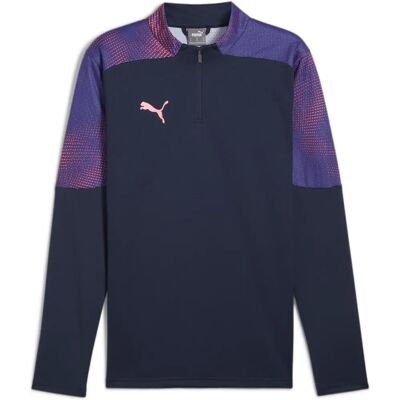 Maillot de Sport Puma pour Homme avec Zip Quarters - Publicité Maillot de Sport Puma pour Homme avec Zip Quarters - Publicité