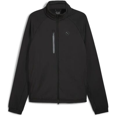 Puma Hielands Schwarze Isolierte Golfjacke Puma Hielands Schwarze Isolierte Golfjacke