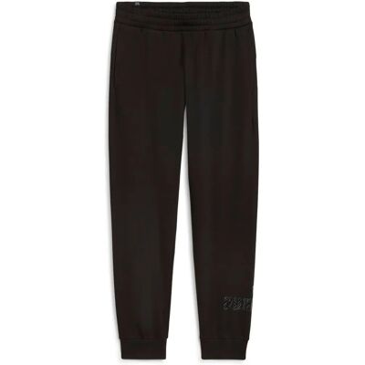 Puma Pantaloni Esențiali cu Animal - Casual din Bumbac Puma Pantaloni Esențiali cu Animal - Casual din Bumbac
