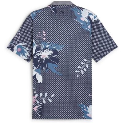 Puma Herren Mattr Terrance Golf Polo - Blau - Größe S Puma Herren Mattr Terrance Golf Polo - Blau - Größe S
