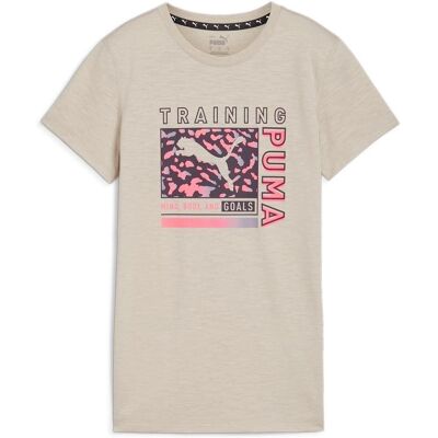 Puma XS Dam Graphic Train Favorite AOP T-shirt - T-shirt Puma XS Dam Graphic Train Favorite AOP T-shirt - T-shirt