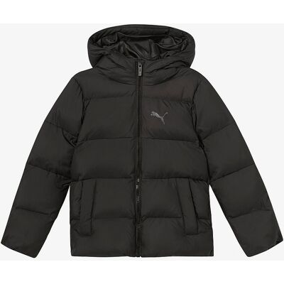 PUMA Poly Hætte Pufferjakke - Ungdom - Sort PUMA Poly Hætte Pufferjakke - Ungdom - Sort