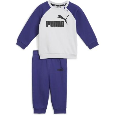 Puma Barns Blå Raglan Träningsset - Barnens Träningsdräkt Puma Barns Blå Raglan Träningsset - Barnens Träningsdräkt