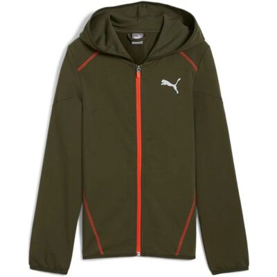 Puma Barn Grön Active Sports Huvtröja - Huvtröja Puma Barn Grön Active Sports Huvtröja - Huvtröja