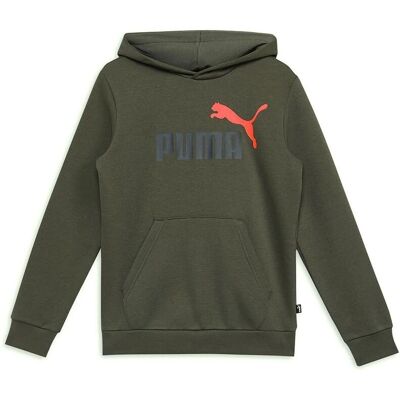 Sudadera con Capucha Puma Niña Verde - Moda Infantil Sudadera con Capucha Puma Niña Verde - Moda Infantil