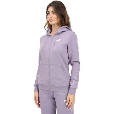 Puma Ess Tape Full Zip Sweatshirt - Fioletowy - XS - Bluza Puma Ess Tape Full Zip Sweatshirt - Fioletowy - XS - Bluza