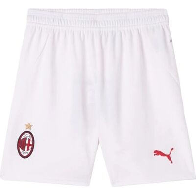 Puma Kids AC Milan Shorts 2024/25 - Short, White, 8-16 Years - Sportswear Puma Kids AC Milan Shorts 2024/25 - Short, White, 8-16 Years - Sportswear