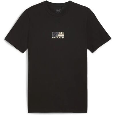 Puma Modèle 68175701 - Noir - Manches courtes - T-shirt - Publicité Puma Modèle 68175701 - Noir - Manches courtes - T-shirt - Publicité