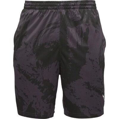 Puma Shorts - Schwarz - Elastischer Bund - Gedruckte Motive - Sports Shorts Puma Shorts - Schwarz - Elastischer Bund - Gedruckte Motive - Sports Shorts