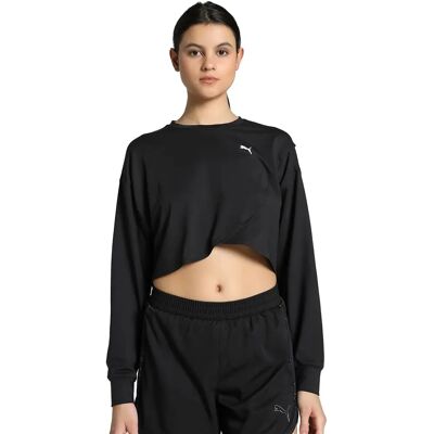 PUMA Dame Sweatshirt CLOUDSPUN Crossover - Fitness PUMA Dame Sweatshirt CLOUDSPUN Crossover - Fitness