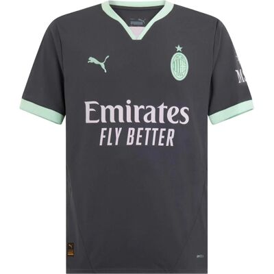 Maillot Third Puma Enfants - AC Milan 2024-2025 - Publicité Maillot Third Puma Enfants - AC Milan 2024-2025 - Publicité