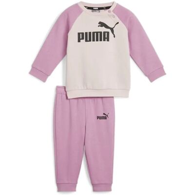 Puma Minicats Essential Raglan unisex träningsset - Rosa - Barnkläder Puma Minicats Essential Raglan unisex träningsset - Rosa - Barnkläder