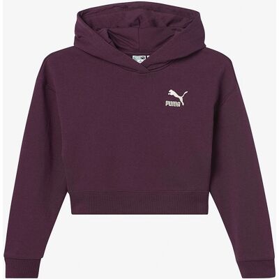 PUMA BETTER CLASSICS Hettegenser - Jenter Lilla 152 PUMA BETTER CLASSICS Hettegenser - Jenter Lilla 152