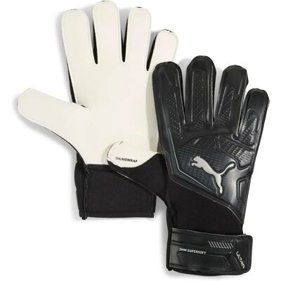 Puma Ultra Play Goalkeeper Gloves - Black/Silver - 8 Puma Ultra Play Goalkeeper Gloves - Black/Silver - 8