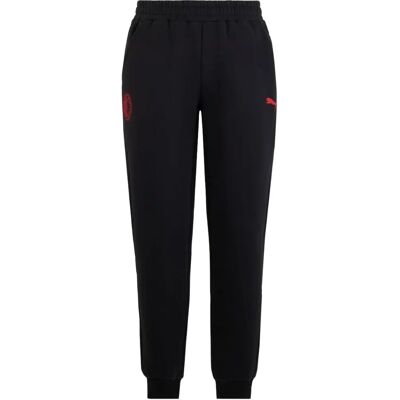 Puma AC Milan Byxor - Svart/Röd - XXL - Vanlig Passform Puma AC Milan Byxor - Svart/Röd - XXL - Vanlig Passform